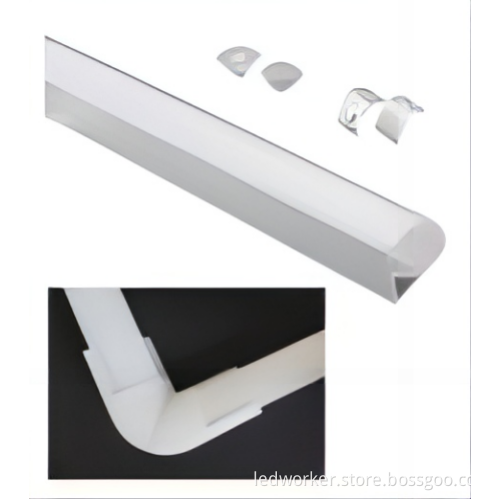 45 Degree Corner Aluminum Profile for LED Strip Light